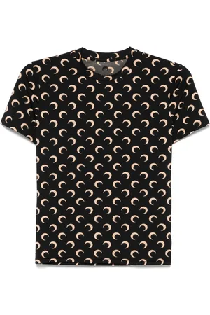 Marine Serre Kurzärmeliges Moon T-Shirt