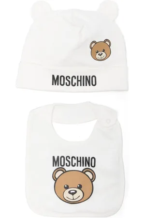 Moschino Beanie mit Logo-Print