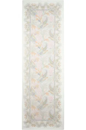 Etro Seidenschal mit Blattmuster