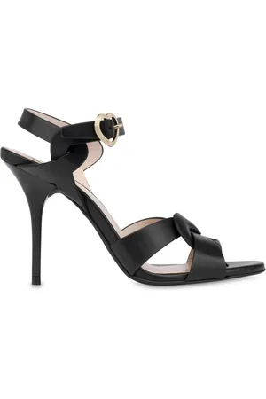 Moschino Sandalen aus Leder 100mm