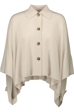 Allude Fein geripptes Cape