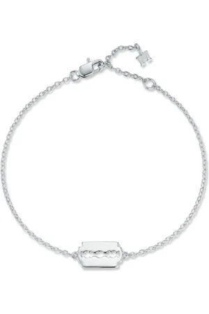 Mateo Mini Razor Blade Armband aus Sterlingsilber