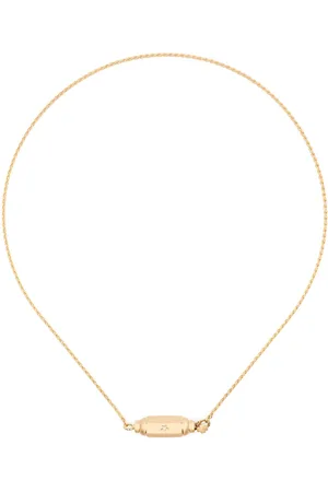 Marie Lichtenberg 18kt Micro Coco Halskette mit Diamanten