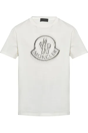 Moncler T-Shirt mit verschwommenem Logo