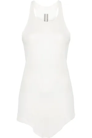 Rick Owens Fein geripptes Tanktop