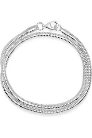 Nialaya Gewickeltes Silberarmband