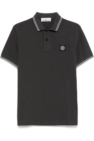 Stone Island Poloshirt aus Piqué