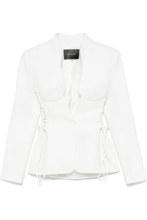 MUGLER Jacke mit Schnürung