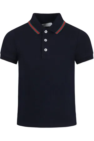 Gucci Poloshirt mit Web-Detail