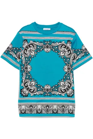 Dolce & Gabbana T-Shirt mit Bandana-Print