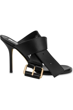 Moschino Mules mit Zierschnalle
