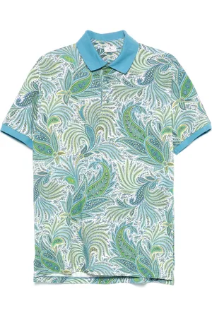 Etro Poloshirt mit Paisley-Print