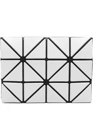 Issey Miyake Kartenetui mit geometrischen Einsätzen