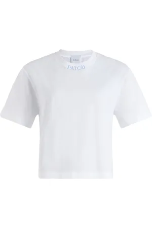 Patou T-Shirt mit Logo-Stickerei