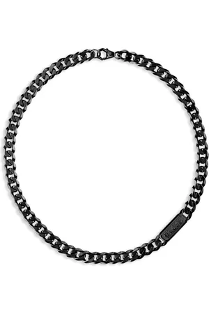 Philipp Plein Gothic Tag Halskette