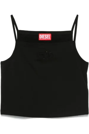 Diesel Tanktop mit Strass-Logo