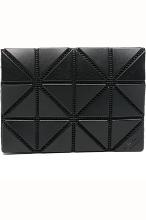 Issey Miyake Kartenetui mit geometrischen Einsätzen
