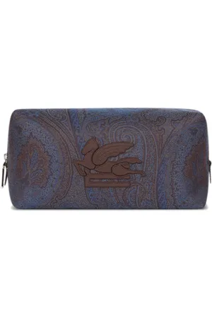 Etro Mittelgroßer Pegaso Kulturbeutel mit Paisley-Print