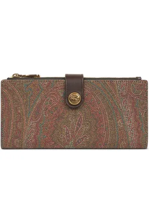 Etro Portemonnaie mit Paisley-Jacquard