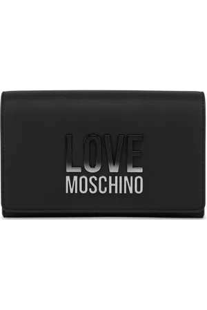 Moschino Umhängetasche mit Logo-Schild