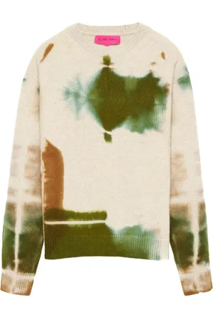 THE ELDER STATESMAN Pullover mit Batikmuster