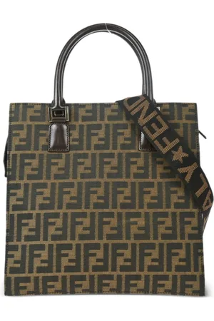 Fendi 1990-2000 pre-owned Handtasche mit Zucca-Muster