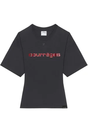 Courrèges T-Shirt mit Print