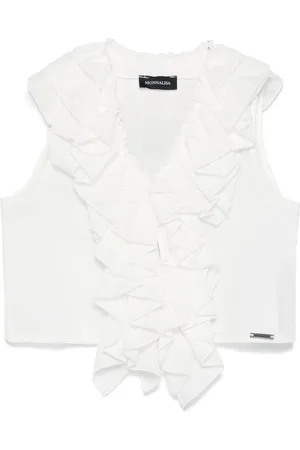MONNALISA Bluse mit Rüschenbesatz