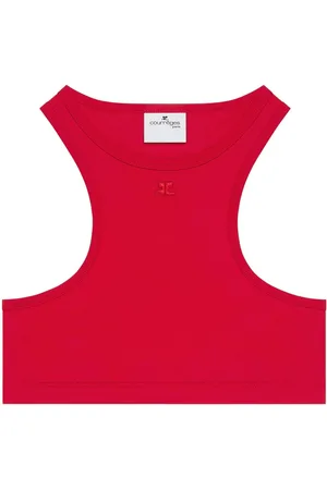 Courrèges Cropped-Top mit Racerback