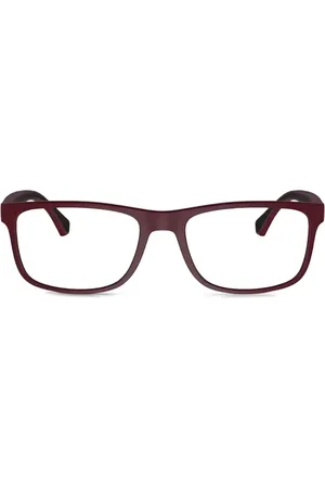 Emporio Armani Brille mit eckigem Gestell