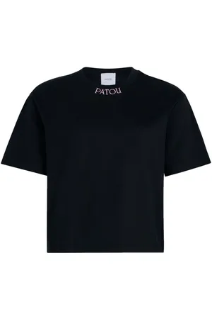 Patou T-Shirt mit Logo-Stickerei