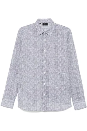 BRIONI Hemd mit Print