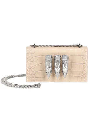Philipp Plein Mini-Tasche mit Kroko-Print