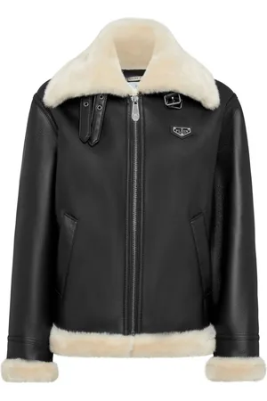 Philipp Plein Jacke aus Faux Shearling