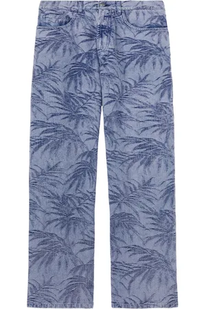 Palm Angels Palms Straight-Leg-Jeans