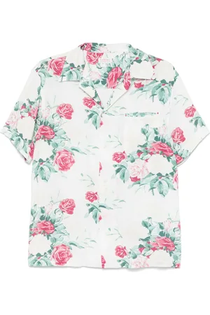 Fursac Hemd mit Blumen-Print