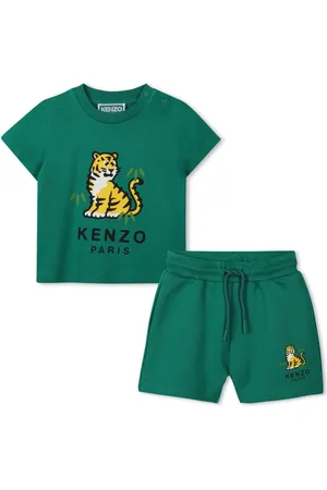 Kenzo Set aus T-Shirt und Shorts mit Logo