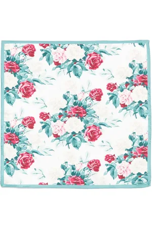 Fursac Einstecktuch mit Blumen-Print