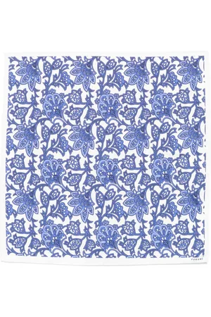 Fursac Einstecktuch mit Blumen-Print