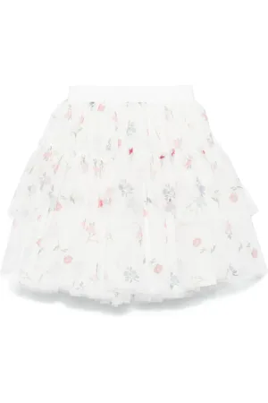 MONNALISA Rock mit Blumen-Print