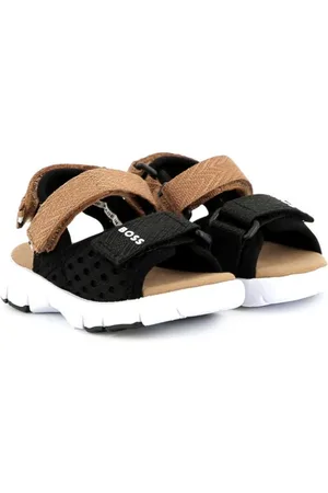 HUGO BOSS Sandalen aus Mesh