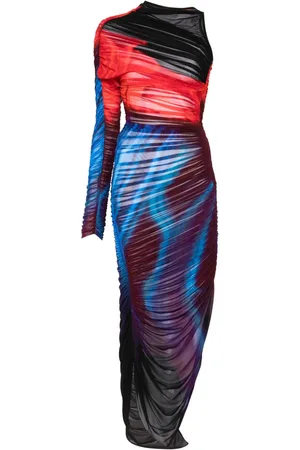 MUGLER Asymmetrisches Kleid