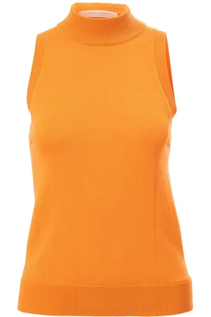 Carolina Herrera T-Shirt mit Stehkragen