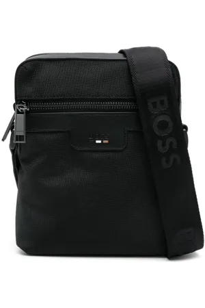 HUGO BOSS Kuriertasche mit Logo-Prägung