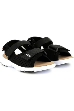 HUGO BOSS Sandalen mit Logo-Print
