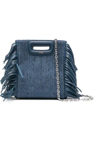 Maje Mini-Tasche mit Kristallen