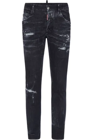 Dsquared2 Schmale Distressed-Jeans