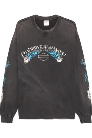 SAINT MXXXXXX T-Shirt mit Slogan-Print