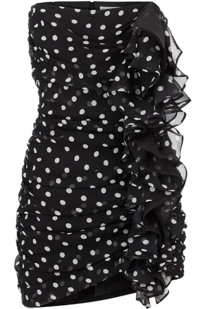 Nina Ricci Gepunktetes Minikleid