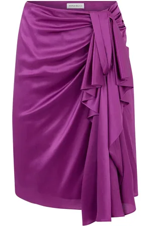 Nina Ricci Asymmetrisch drapierter Rock
